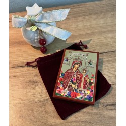 Παναγία Ρόδο το Αμάραντο και ρόδι κεραμικό